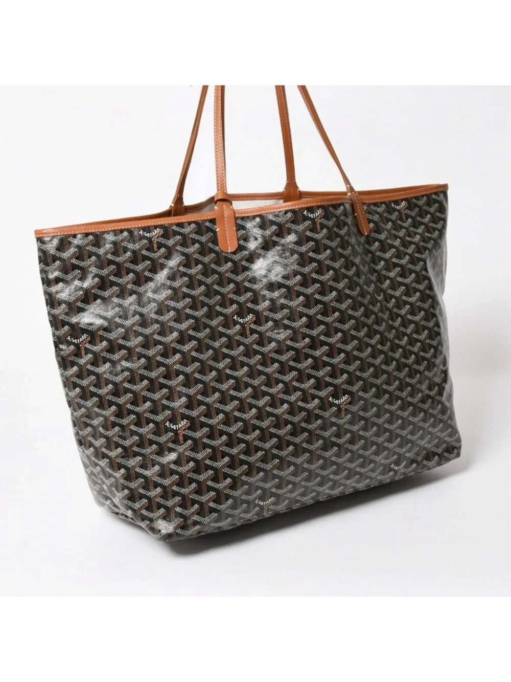 Goyard Saint Louis GM Brown Tote Bag